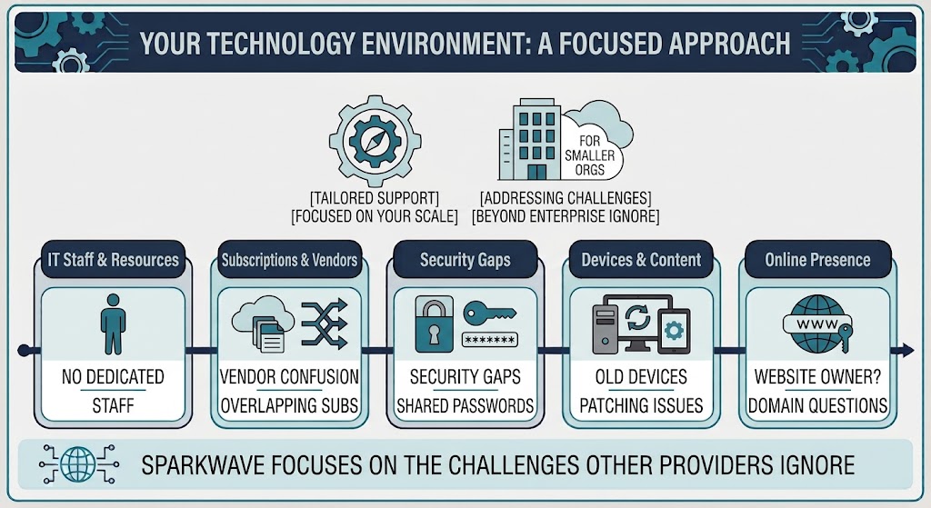 Managed IT services illustration