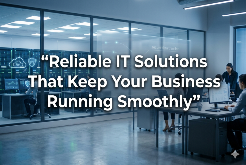 "Reliable IT Solutions That Keep Your Business Running Smoothly"